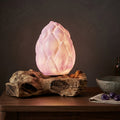 DriftGlow Crackle Lotus Flower Lamp – Purple