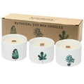 Medium Botanical Candles – Japanese Garden | Decorative Floral Candles