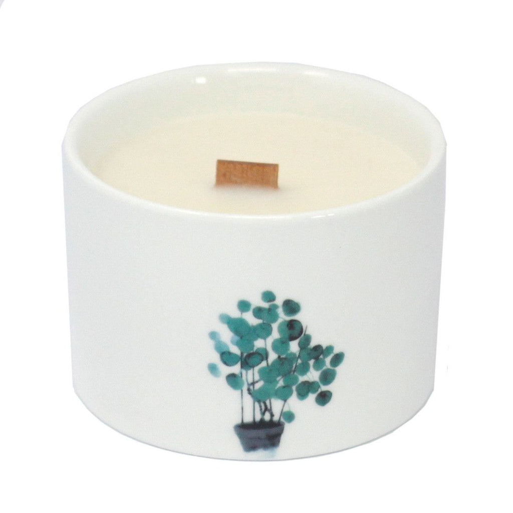 Medium Botanical Candles – Japanese Garden | Decorative Floral Candles