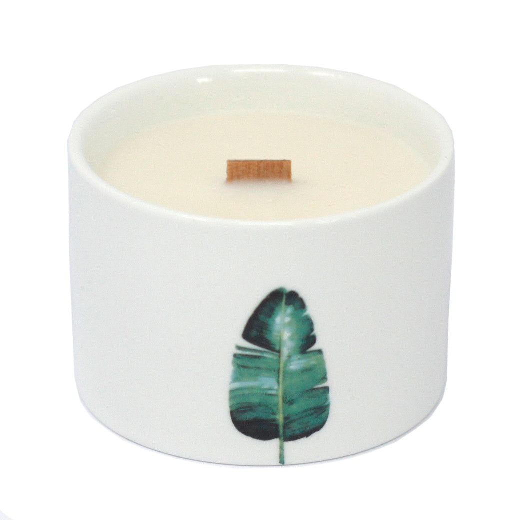 Medium Botanical Candles – Japanese Garden | Decorative Floral Candles