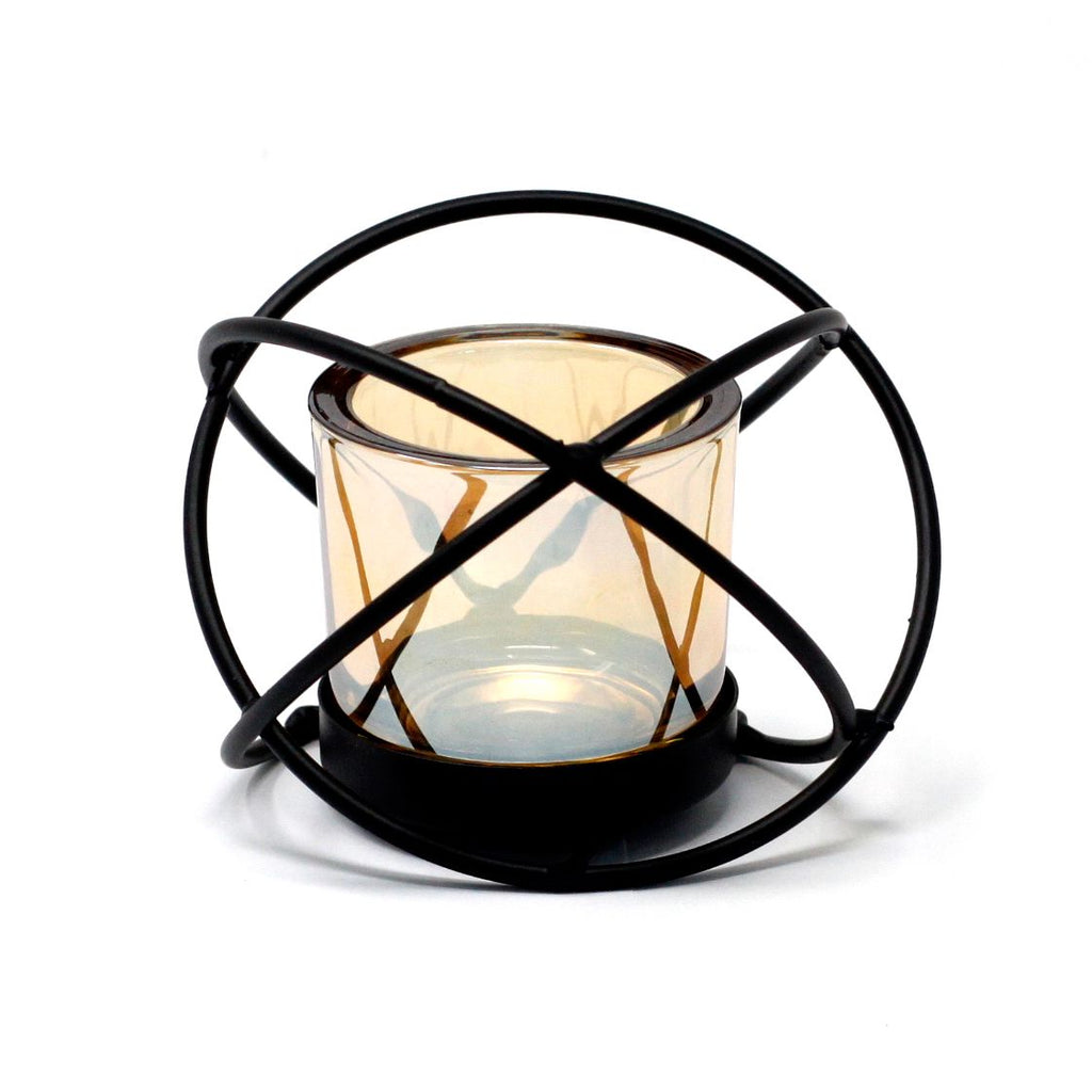 Iron Votive Candle Holder – 1 Cup Single Ball | Decorative Candle Holder