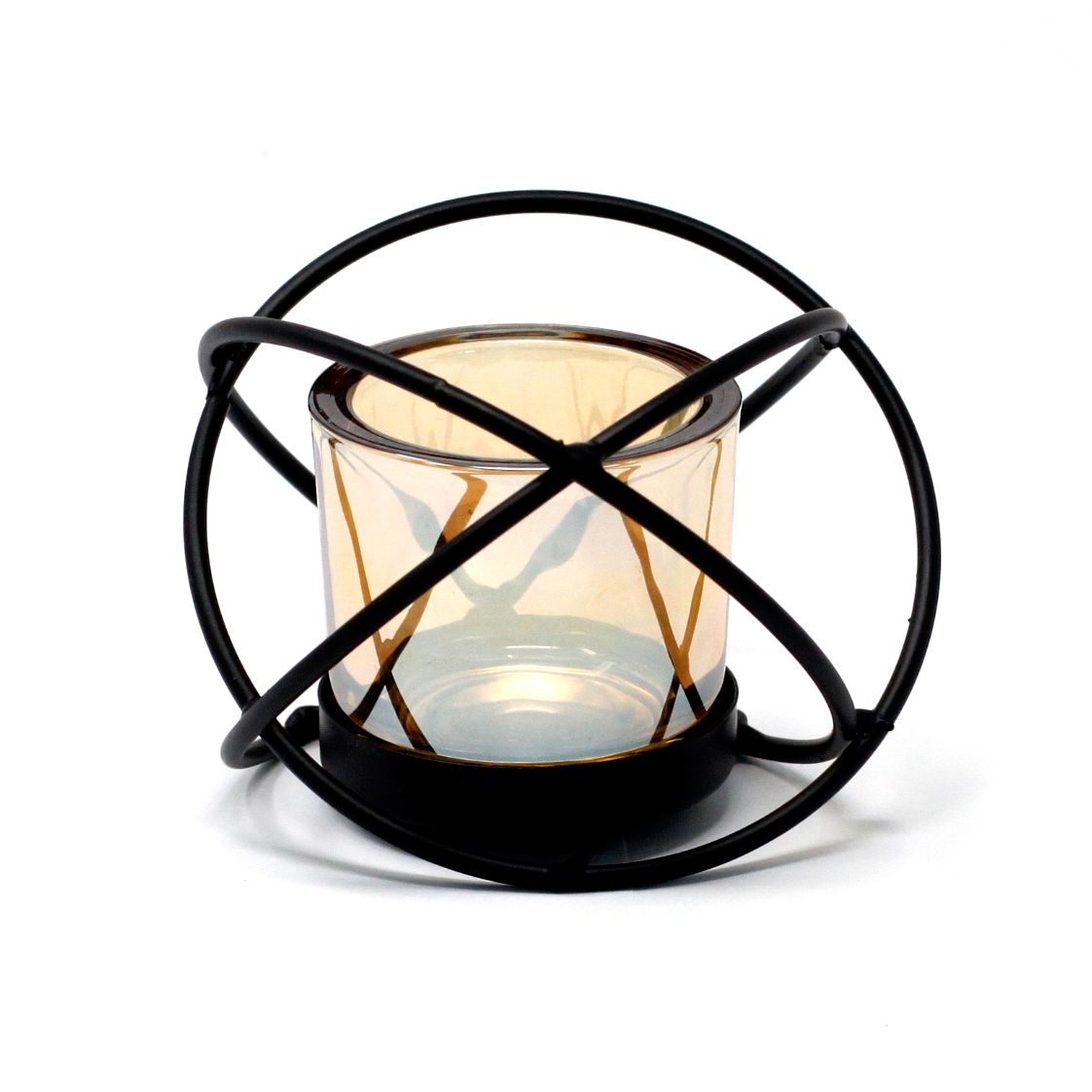 Iron Votive Candle Holder – 1 Cup Single Ball | Decorative Candle Holder