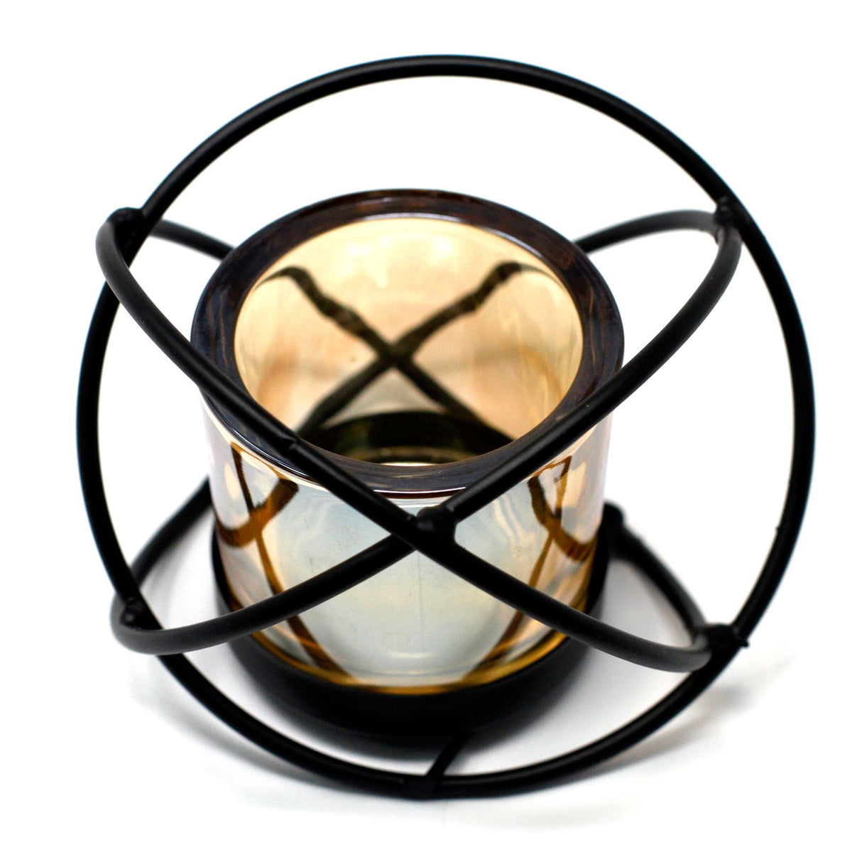 Iron Votive Candle Holder – 1 Cup Single Ball | Decorative Candle Holder