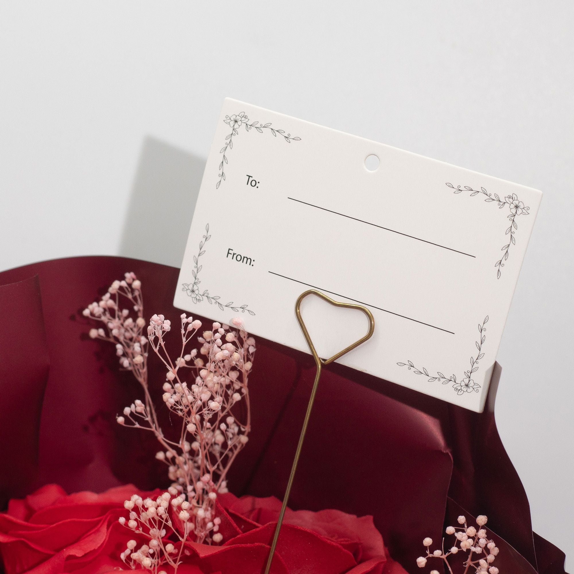Luxury Red Rose Soap Flower Bouquet | Romantic Gift for Someone Special