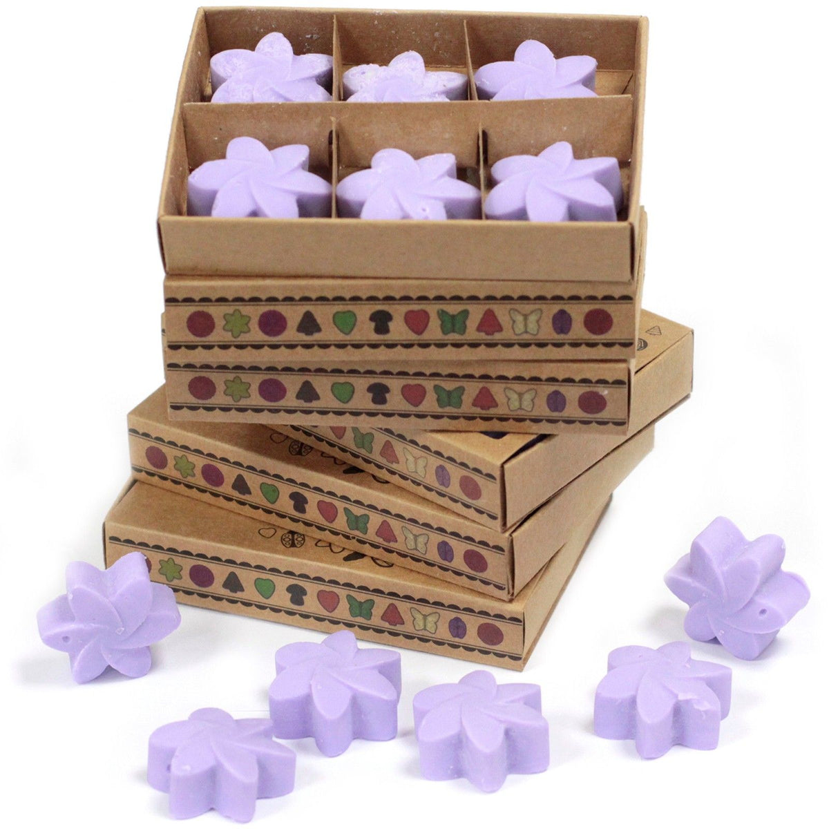Lavender Fields Wax Melts – Box of 6 | Scented Soy Wax Melts