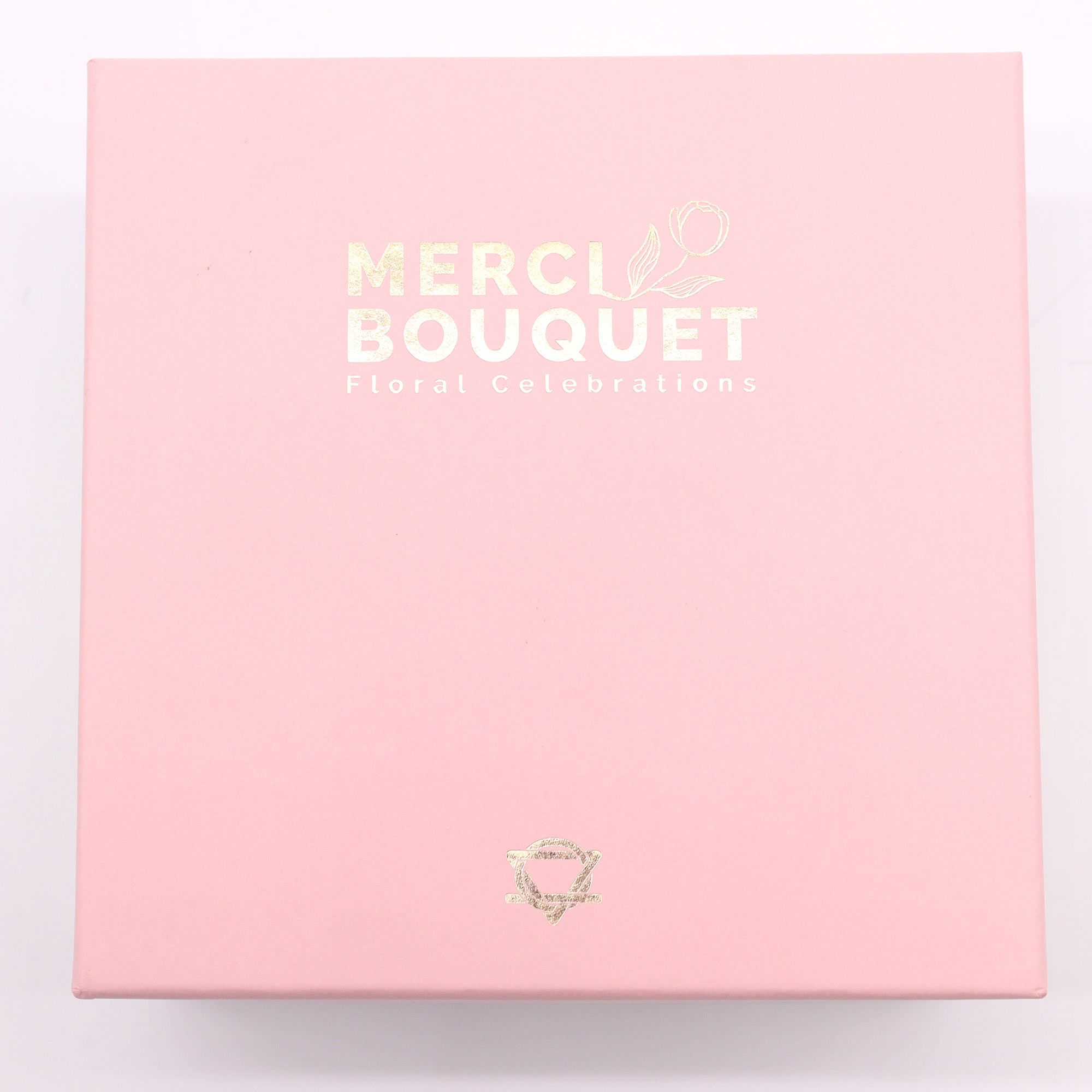 Luxury Pink Soap Flower Gift Box | Baby Blessings New Baby Girl Gift