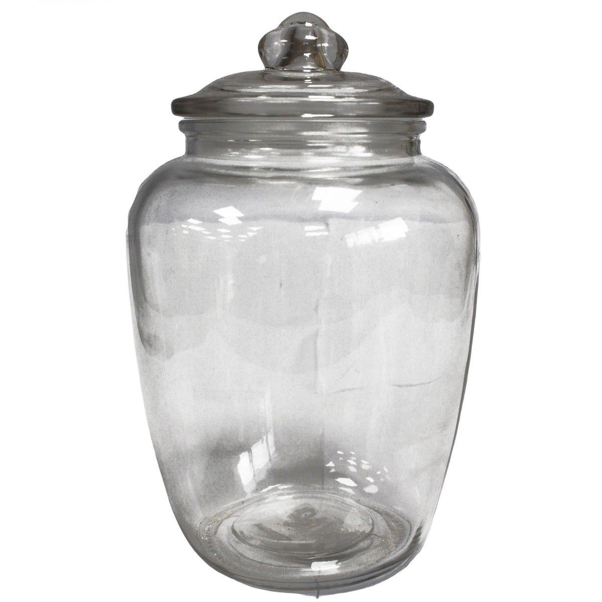 Big Classic Glass Sweet Jar – 15 × 24.5cm | Kitchen Storage Jar