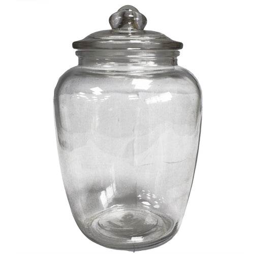 Big Classic Glass Sweet Jar – 15 × 24.5cm | Kitchen Storage Jar