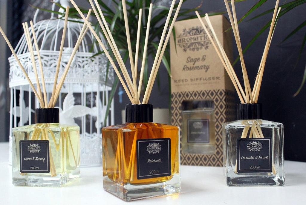 Lime & Ginger Essential Oil Reed Diffuser – 200ml | Natural Home Fragrance