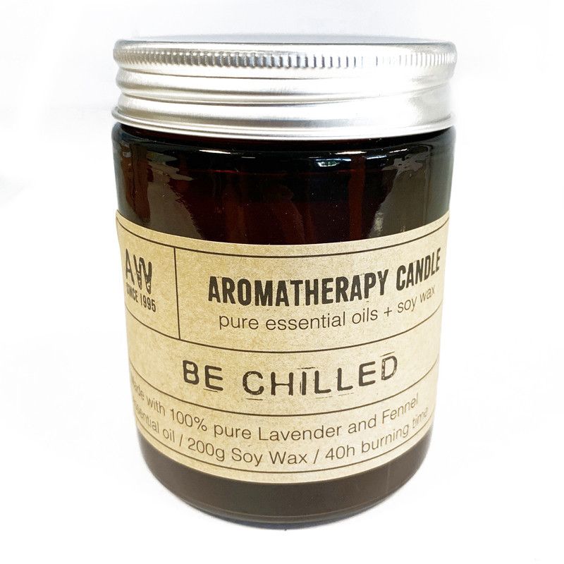Aromatherapy Soy Wax Candle – Be Chilled | Relaxing Essential Oil Scented Candle